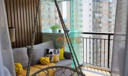 Apartamento com 2 dormitórios à venda, 83 m² por R$ 950.000,00 - Picanço - Guarulhos/SP
