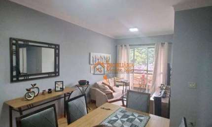 Apartamento com 3 dormitórios à venda, 76 m² por R$ 420.000,00 - Itapegica - Guarulhos/SP