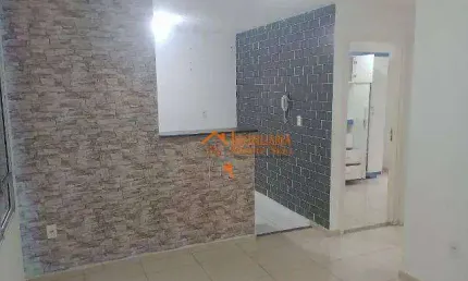Apartamento com 2 dormitórios à venda, 41 m² por r$ 224.000,00 - água chata - guarulhos/sp