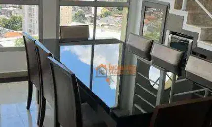 Apartamento duplex com 3 dormitórios à venda, 131 m² por r$ 855.000,00 - vila hulda - guarulhos/sp