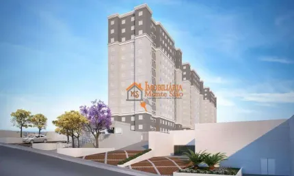Apartamento com 2 dormitórios à venda, 43 m² por r$ 307.000,00 - jardim diogo - guarulhos/sp