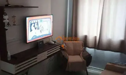 Apartamento com 2 dormitórios à venda, 47 m² por r$ 200.000,00 - jardim nova cidade - guarulhos/sp