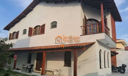 Sobrado com 5 dormitórios à venda, 290 m² por r$ 1.459.000,00 - vila galvão - guarulhos/sp