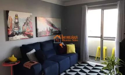 Apartamento com 2 dormitórios à venda, 65 m² por R$ 385.000,00 - Vila Moreira - Guarulhos/SP