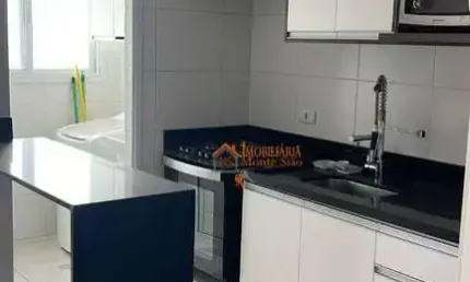 Apartamento com 2 dormitórios à venda, 48 m² por R$ 369.000,00 - Macedo - Guarulhos/SP
