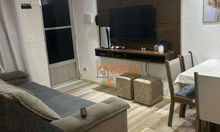 Apartamento com 2 dormitórios à venda, 63 m² por R$ 290.000,00 - Parque Cecap - Guarulhos/SP