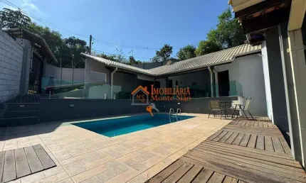 Chácara com 2 dormitórios à venda, 600 m² por R$ 522.000,00 - Pouso Alegre - Santa Isabel/SP