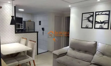 Apartamento com 2 dormitórios à venda, 46 m² por R$ 266.000,00 - Jardim Ansalca - Guarulhos/SP