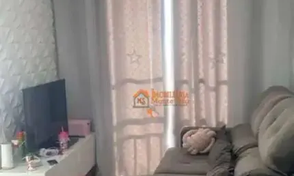 Apartamento com 2 dormitórios à venda, 47 m² por r$ 220.000,00 - jardim guilhermino - guarulhos/sp