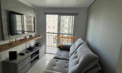 Apartamento com 2 dormitórios à venda, 52 m² por R$ 380.000,00 - Vila Augusta - Guarulhos/SP