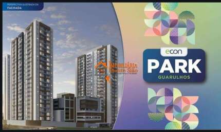 Apartamento com 2 dormitórios à venda, 43 m² por R$ 350.000,00 - Vila Augusta - Guarulhos/SP