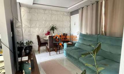 Apartamento com 2 dormitórios à venda, 52 m² por R$ 210.000,00 - Pimentas - Guarulhos/SP