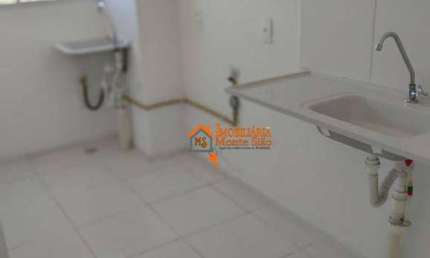 Apartamento com 2 dormitórios para alugar, 42 m² por R$ 1.323,00/mês - Vila Nova Bonsucesso - Guarulhos/SP