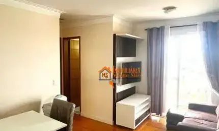 Apartamento com 2 dormitórios, 50 m² - venda por R$ 350.000,00 ou aluguel por R$ 2.667,65/mês - Jardim Santa Mena - Guarulhos/SP