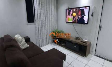 Apartamento com 2 dormitórios à venda, 52 m² por R$ 199.999,00 - Pimentas - Guarulhos/SP