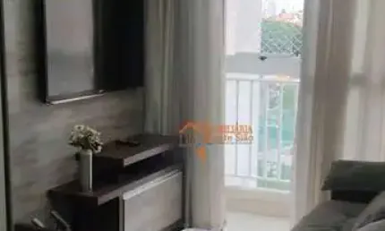 Apartamento com 2 dormitórios para alugar, 49 m² - Jardim Rossi - Guarulhos/SP