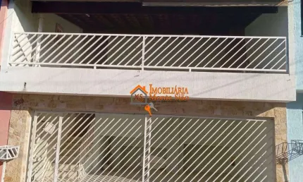 Sobrado com 3 dormitórios à venda por r$ 580.000,00 - parque santo antônio - guarulhos/sp