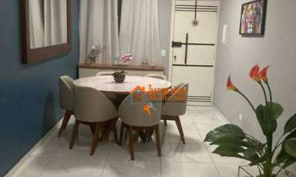 Apartamento com 3 dormitórios à venda, 76 m² por R$ 415.000,00 - Macedo - Guarulhos/SP