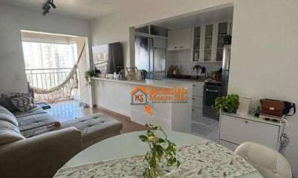 Apartamento com 2 dormitórios à venda por R$ 640.000,00 - Vila Augusta - Guarulhos/SP