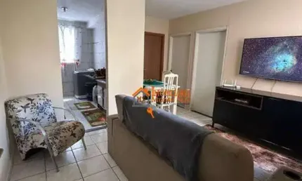 Apartamento com 2 dormitórios à venda, 52 m² por R$ 192.000,00 - Pimentas - Guarulhos/SP