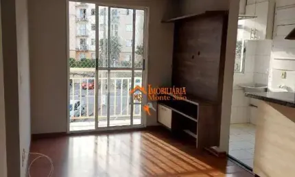 Apartamento com 2 dormitórios à venda, 46 m² por R$ 240.000,00 - Jardim Guilhermino - Guarulhos/SP