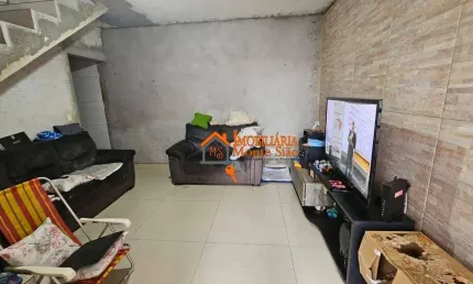 Sobrado com 3 dormitórios à venda por R$ 450.000,00 - Parque Continental - Guarulhos/SP