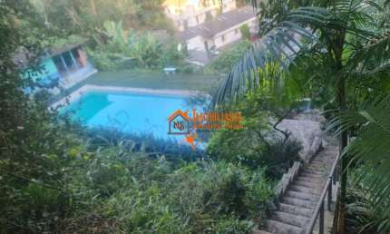 Chácara com 3 dormitórios à venda, 1600 m² por R$ 425.000,00 - Água Azul - Guarulhos/SP
