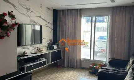 Sobrado à venda, 116 m² por r$ 749.000,00 - vila nossa senhora de fátima - guarulhos/sp