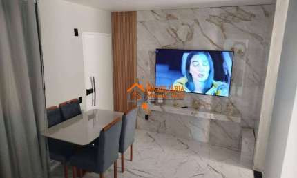 Apartamento com 2 dormitórios à venda, 52 m² por R$ 245.000,00 - Pimentas - Guarulhos/SP