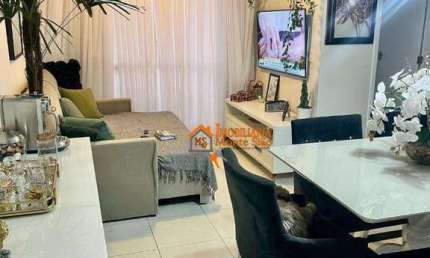 Apartamento com 2 dormitórios à venda, 63 m² por R$ 426.000,00 - Vila Milton - Guarulhos/SP