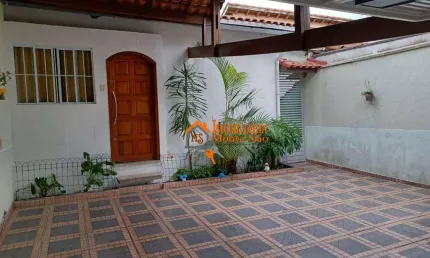 Sobrado com 3 dormitórios à venda, 135 m² por R$ 750.000 - Jardim Santa Clara - Guarulhos/SP