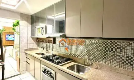 Apartamento com 2 dormitórios à venda, 52 m² por R$ 220.000,00 - Pimentas - Guarulhos/SP