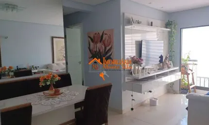 Apartamento com 3 dormitórios à venda, 68 m² por R$ 489.000,00 - Portal dos Gramados - Guarulhos/SP
