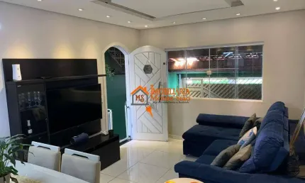 Casa térrea a venda com 2 dormitórios com 125m² de terreno e 2 vagas de garagem - Parque Continental I - Guarulhos/SP