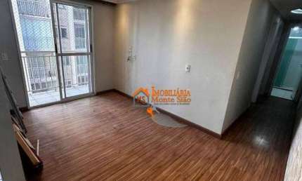 Apartamento com 2 dormitórios para alugar, 49 m² por R$ 1.957,18/mês - Jardim Bela Vista - Guarulhos/SP