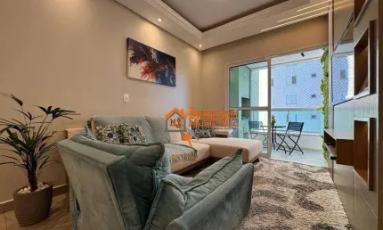 Apartamento com 3 dormitórios à venda, 80 m² por R$ 660.000,00 - Jardim Las Vegas - Guarulhos/SP