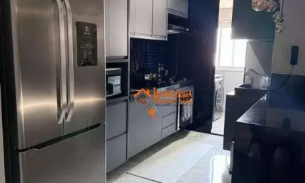 Apartamento com 3 dormitórios à venda, 82 m² por r$ 850.000,00 - vila augusta - guarulhos/sp