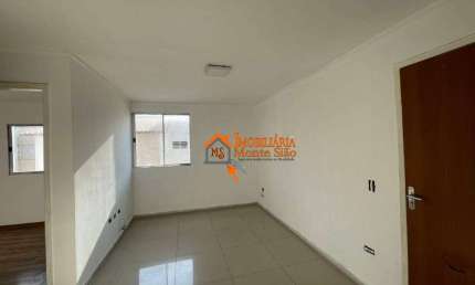 Apartamento com 2 dormitórios para alugar, 47 m² por R$ 1.460,00/mês - Jardim São Luis - Guarulhos/SP