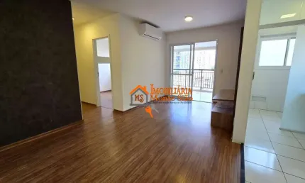 Apartamento com 2 dormitórios para alugar, 68 m² por R$ 3.000,00/mês - Picanço - Guarulhos/SP