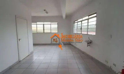 Sala para alugar, 63 m² por r$ 1.598,60/mês - vila galvão - guarulhos/sp