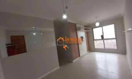 Apartamento com 2 dormitórios à venda, 54 m² por r$ 285.000,00 - gopoúva - guarulhos/sp