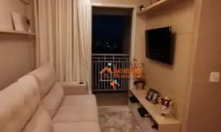 Apartamento com 2 dormitórios à venda, 53 m² por R$ 384.000,00 - Ponte Grande - Guarulhos/SP