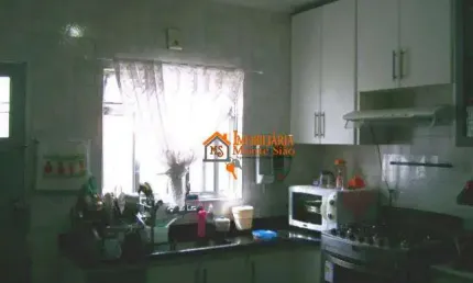 Sobrado com 3 dormitórios à venda, 172 m² por r$ 800.000,00 - parque continental ii - guarulhos/sp