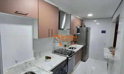 Apartamento com 2 dormitórios à venda, 59 m² por r$ 470.000,00 - vila nova bonsucesso - guarulhos/sp