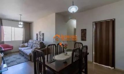 Apartamento com 2 dormitórios à venda, 66 m² por r$ 380.000,00 - picanco - guarulhos/sp