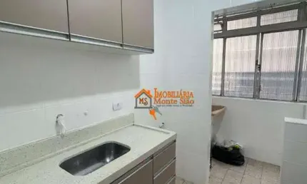 Apartamento com 2 dormitórios à venda, 53 m² por r$ 165.000,00 - jardim cocaia - guarulhos/sp