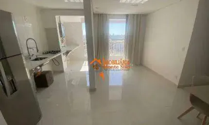 Apartamento com 2 dormitórios à venda, 56 m² por r$ 440.000,00 - vila são joão - guarulhos/sp