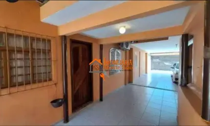Sobrado com 4 dormitórios para alugar, 160 m² por r$ 2.830,00/mês - jardim doraly - guarulhos/sp