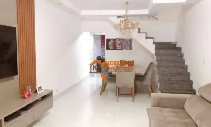 Sobrado com 3 dormitórios à venda, 100 m² por R$ 693.000,00 - Vila Barros - Guarulhos/SP