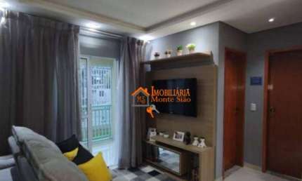 Apartamento com 2 dormitórios à venda, 47 m² por R$ 480.000,00 - Vila Nova Bonsucesso - Guarulhos/SP